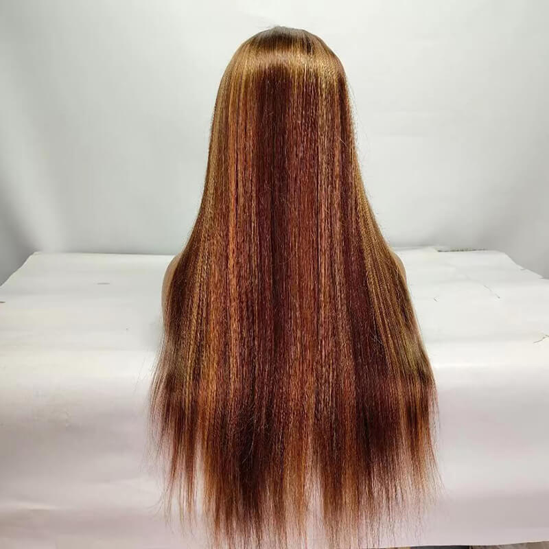 Human hair wigs with highlights 6