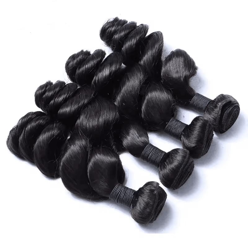 Malaysian loose wave hair bundles