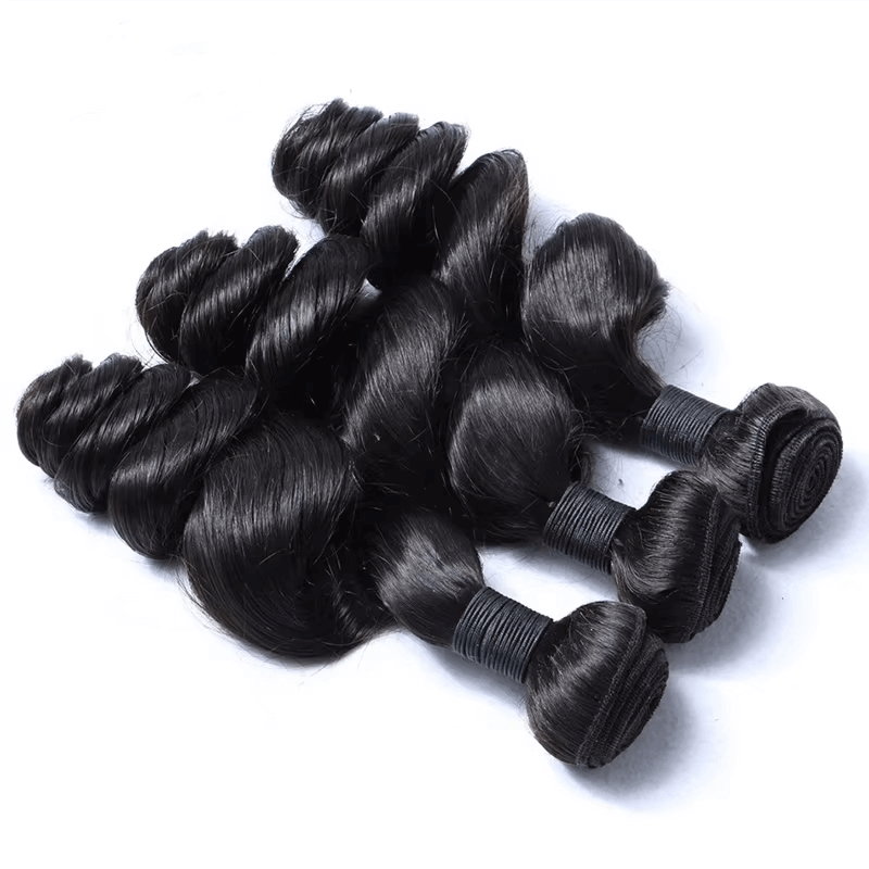 Malaysian loose wave hair bundles