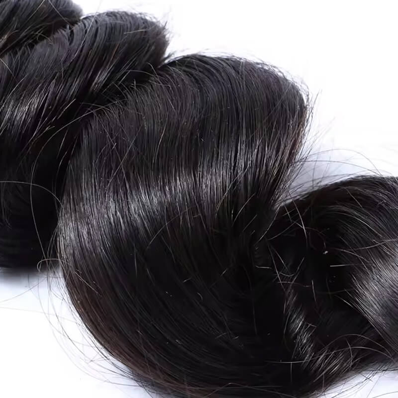 Malaysian loose wave hair bundles