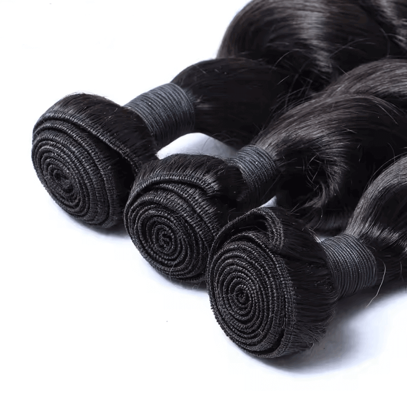 Malaysian loose wave hair bundles