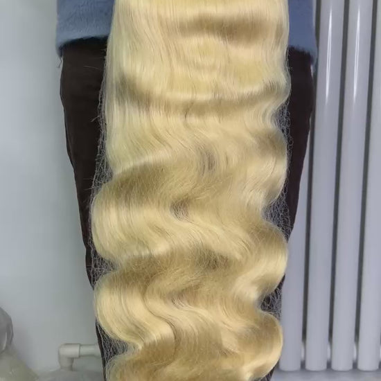 613 blonde 360 wig body wave