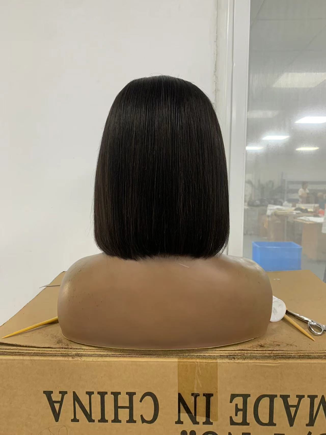 straight bob wig