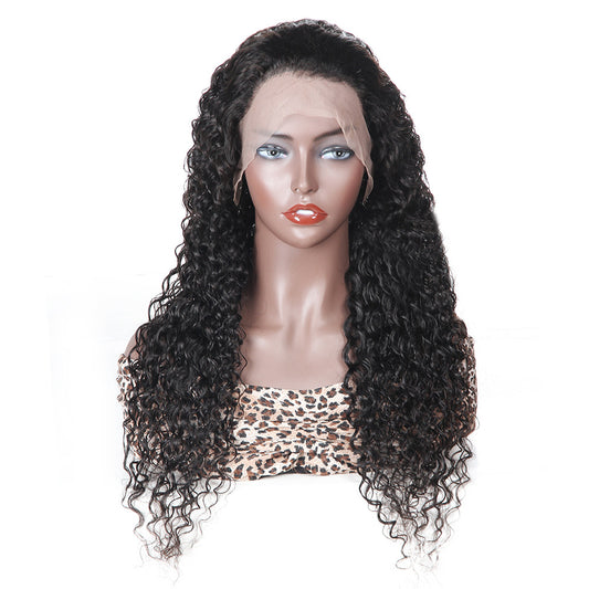 13x4 lace frontal wig water wave