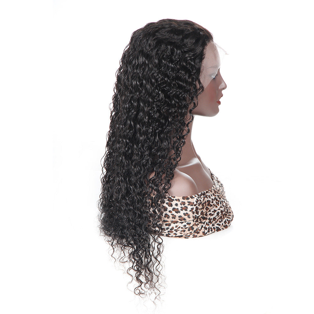 13x4 lace frontal wig water wave