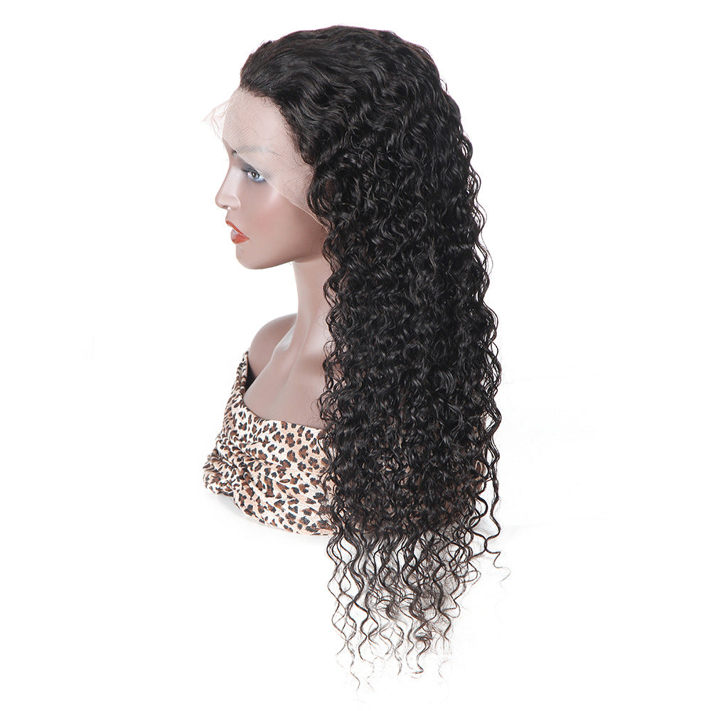 13x4 lace frontal wig water wave