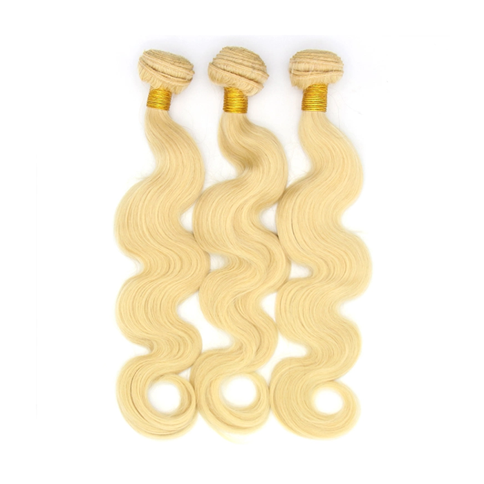 613 blonde body wave bundles