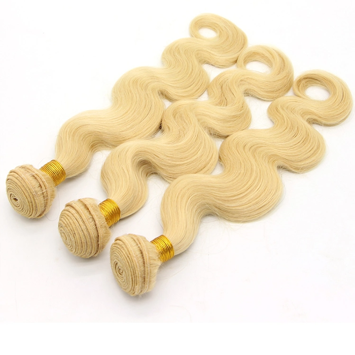 613 blonde body wave bundles