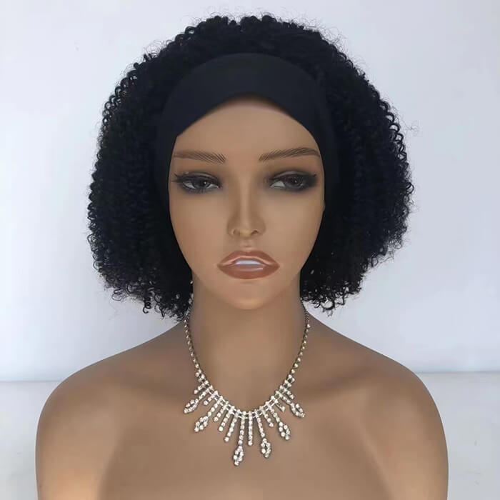 Short Headband Wigs for African American 1