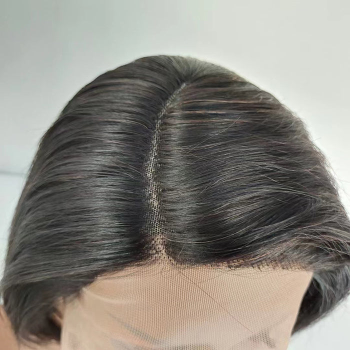 13"×4"×1" Frontal Lace Wig Bob Human Hair