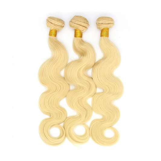 613 blonde body wave bundles